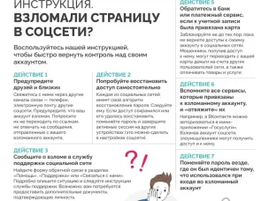 Что нужно делать если взломали вашу страницу в социальных сетях???