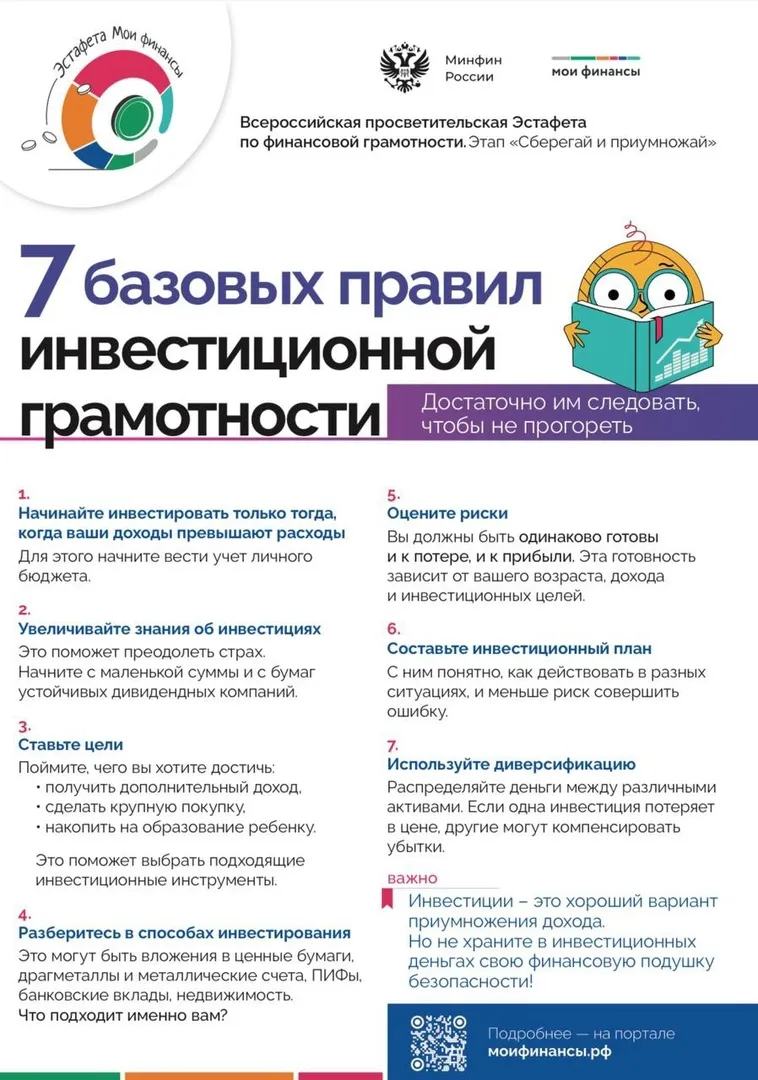 7 базовых правил инвестиционной грамотности