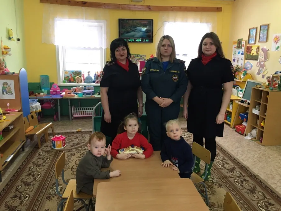 Беседа в МБДОУ Вазьянском детском саду "Теремок"