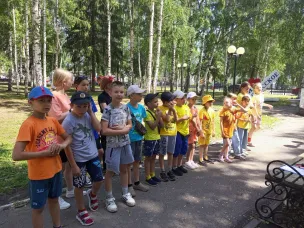 18 июня в центральном парке состоялись соревнования на короткие и длинные дистанции "Спорт и подросток-2024!» среди несовершеннолетних