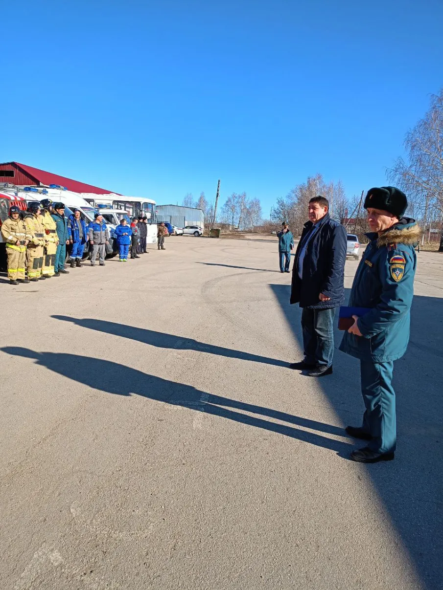 Смотр сил и средств  территориальной подсистемы РСЧС