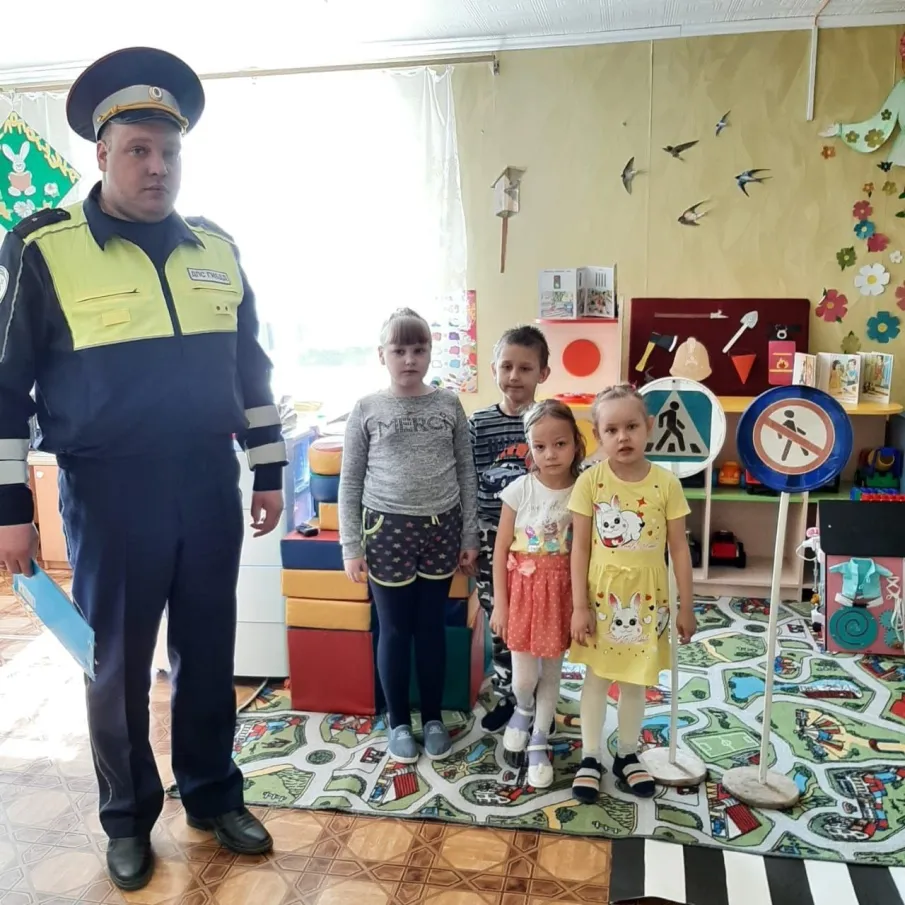 Беседа в МБДОУ Новоусадском детском саду "Светлячок" Спасского района Нижегородской области