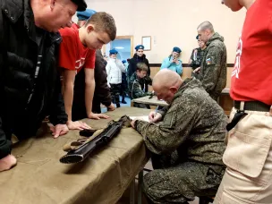 20 октября в г. Кстово прошел ежегодный фестиваль юнармейских отделений и военно-патриотических клубов