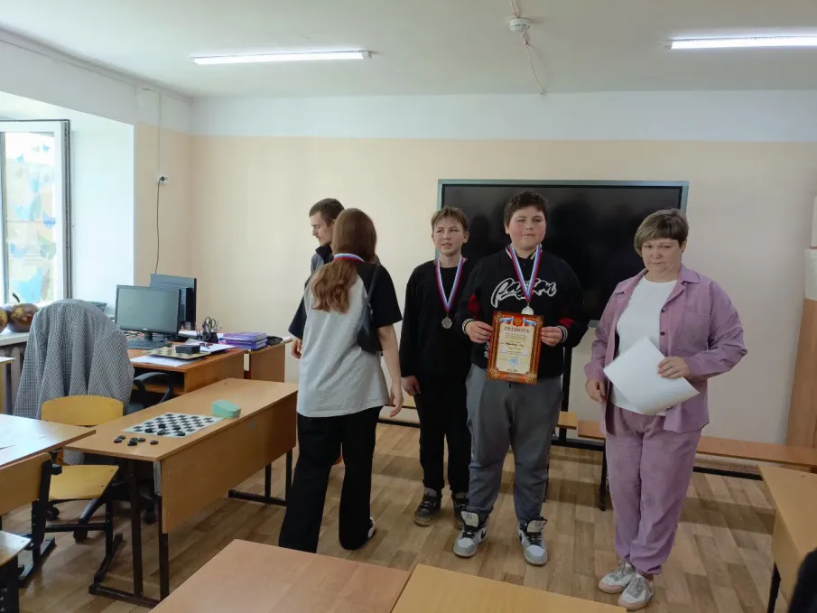25 апреля Спасский Центр творчества принял участников соревнований по шашкам в рамках спартакиады "Мы выбираем спорт!"