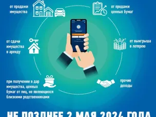 Не позднее 2 мая 2024 года необходимо предоставить декларацию по форме 3-НДФЛ