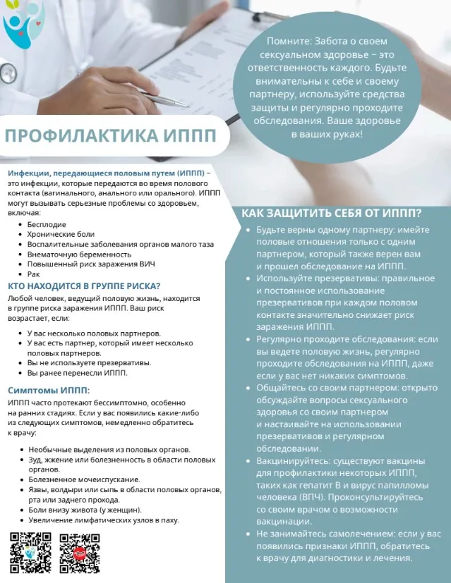 Неделя профилактики заболеваний/инфекций, передающихся половым путем