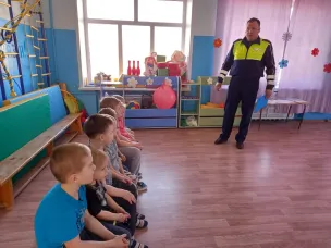 Беседа в МБДОУ Красноватрасском детском саду "Колокольчик" Спасского района Нижегородской области