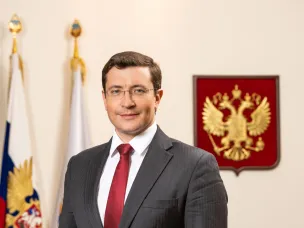 Поздравление губернатора Нижегородской области Глеба Никитина с Днём государственного флага России