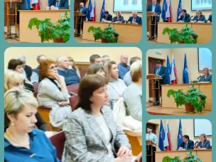 Совещание с руководителями округа