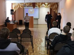 Беседа со студентами ГБПОУ «Спасский агропромышленный  техникум»