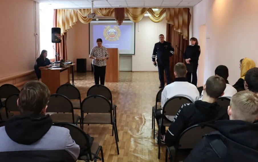 Беседа со студентами ГБПОУ «Спасский агропромышленный  техникум»